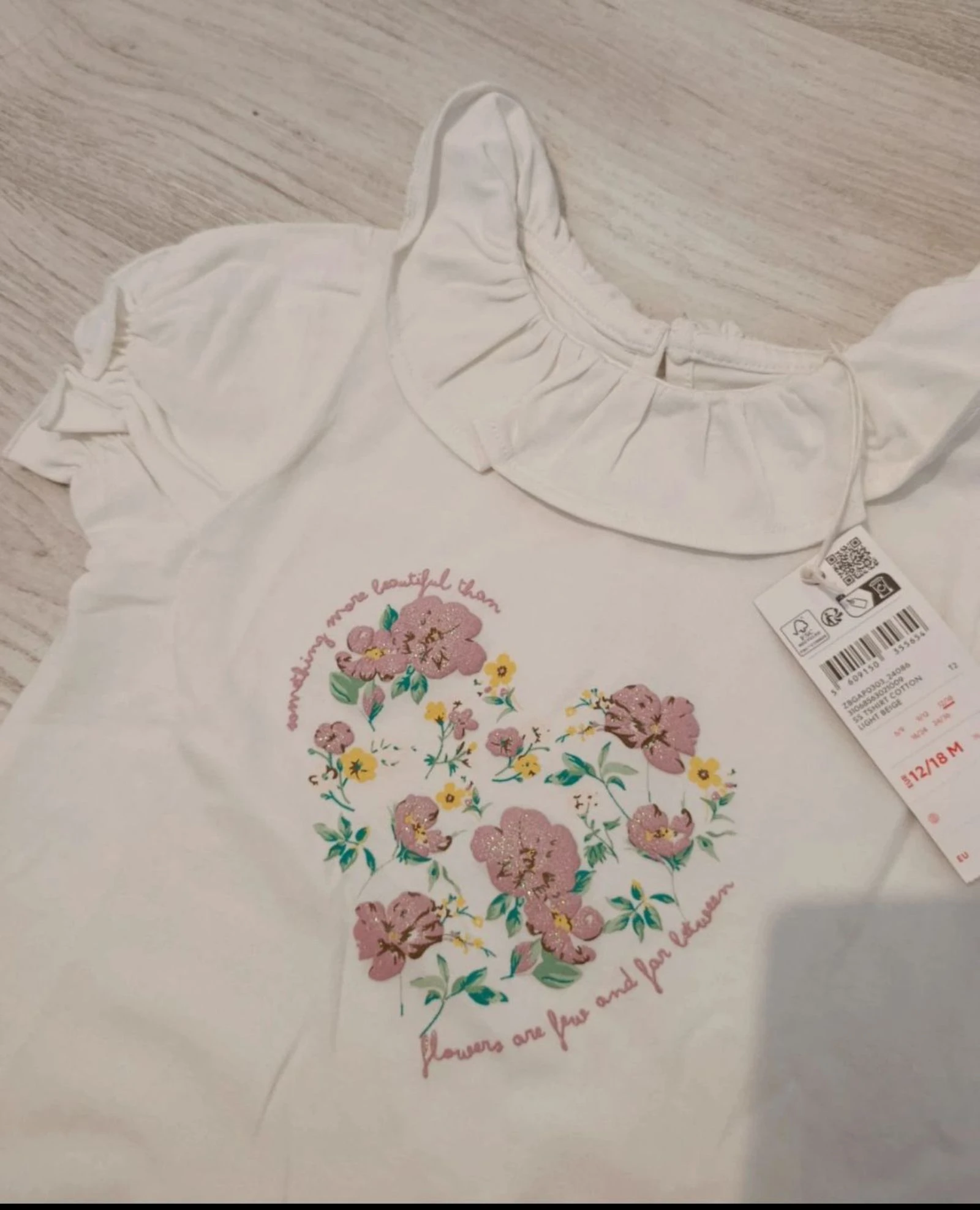 T-shirt golinha nova Zippy 